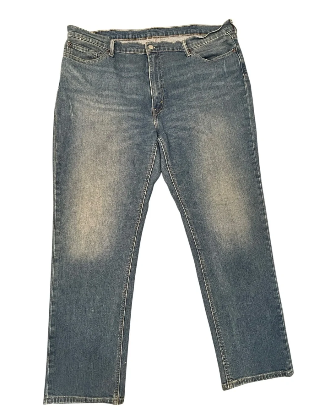 Levi’s 541 Men’s Faded Wash Straight Leg Relaxed Blue Jeans‎ 42/34 Denim Casual